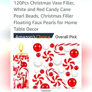 Vase filler for Christmas